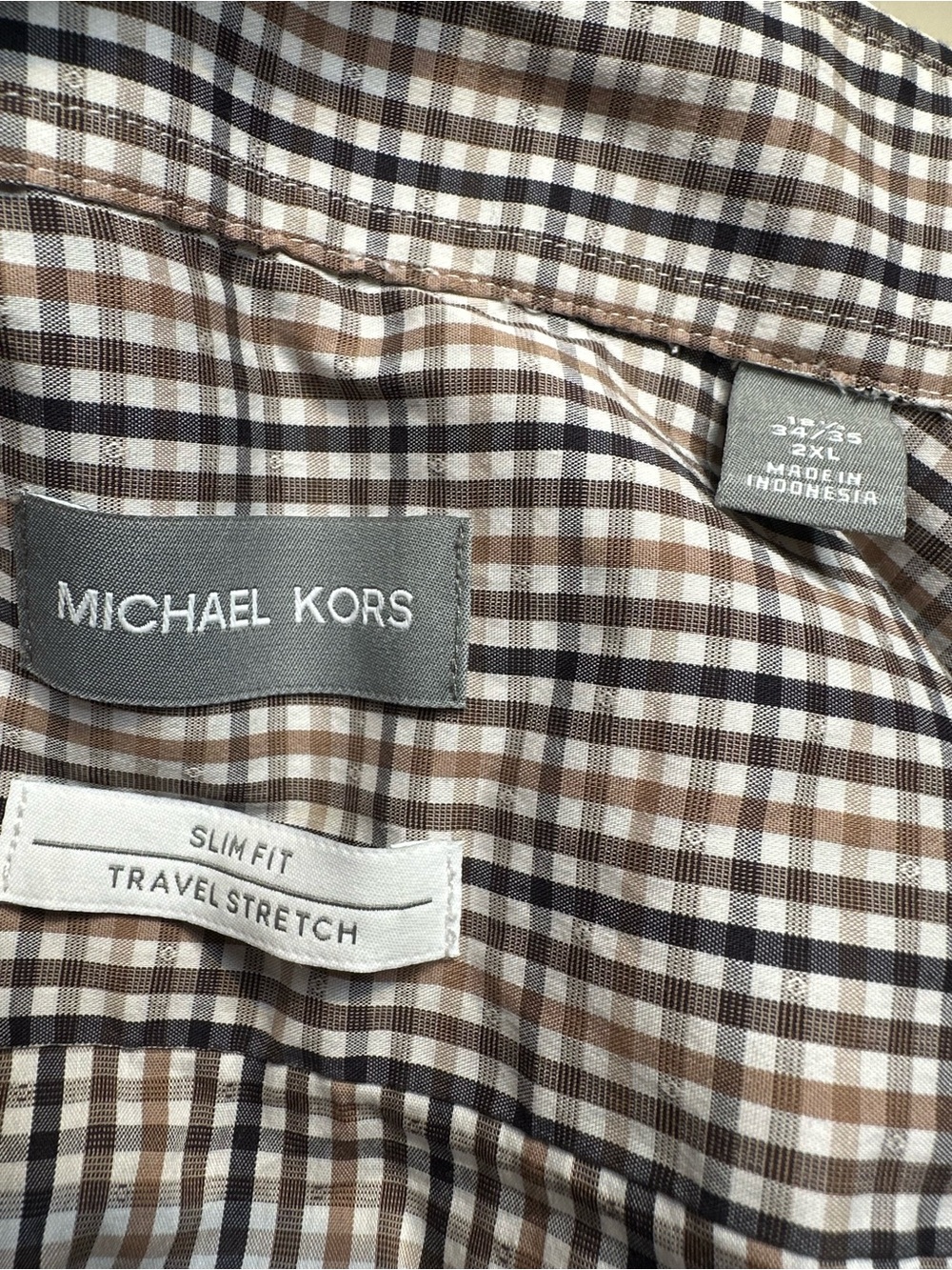 Checked Button-Down Shirt - Picture 4 of 4